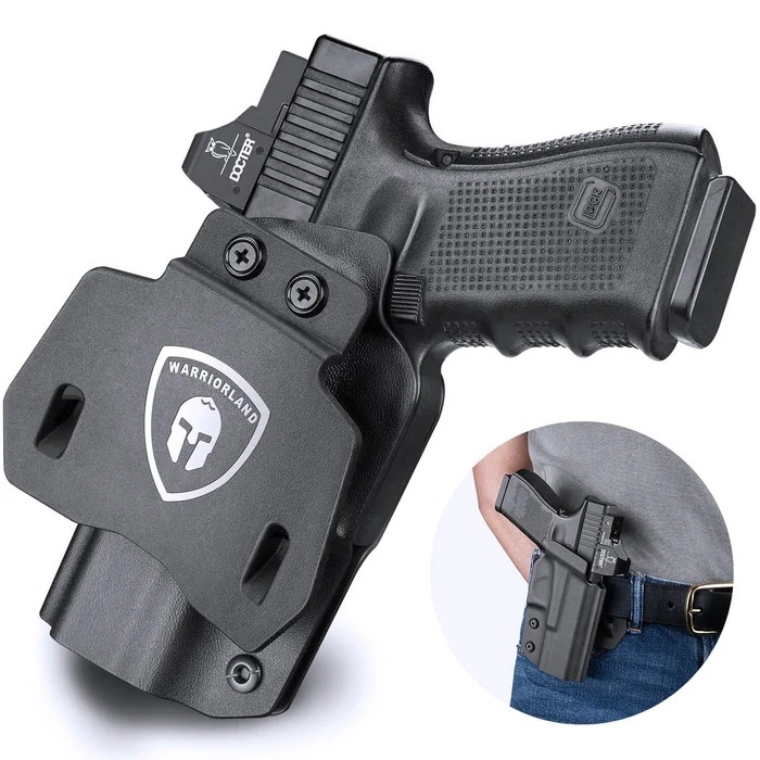 New. ซองพกนอก KYDEX Warriorland Glock 19 Gen1-5 Colt/ Kimber/ Springfield/ S&W/ Ruger/ Taurus/ ( OWB Kydex Holster Warriorland ) 📍Sig Sauer P320 📍Glock 19 Gen1-5 📍Glock 43/43X 📍1911 4.5"-5" ( ไม่มีราง ) Colt/ Kimb