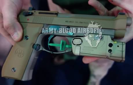 New.Steiner eOptics SBAL-PL Style WeaponLight W/ Red Laser ILLUMINATION (BK / Tan) ราคาพิเศษ