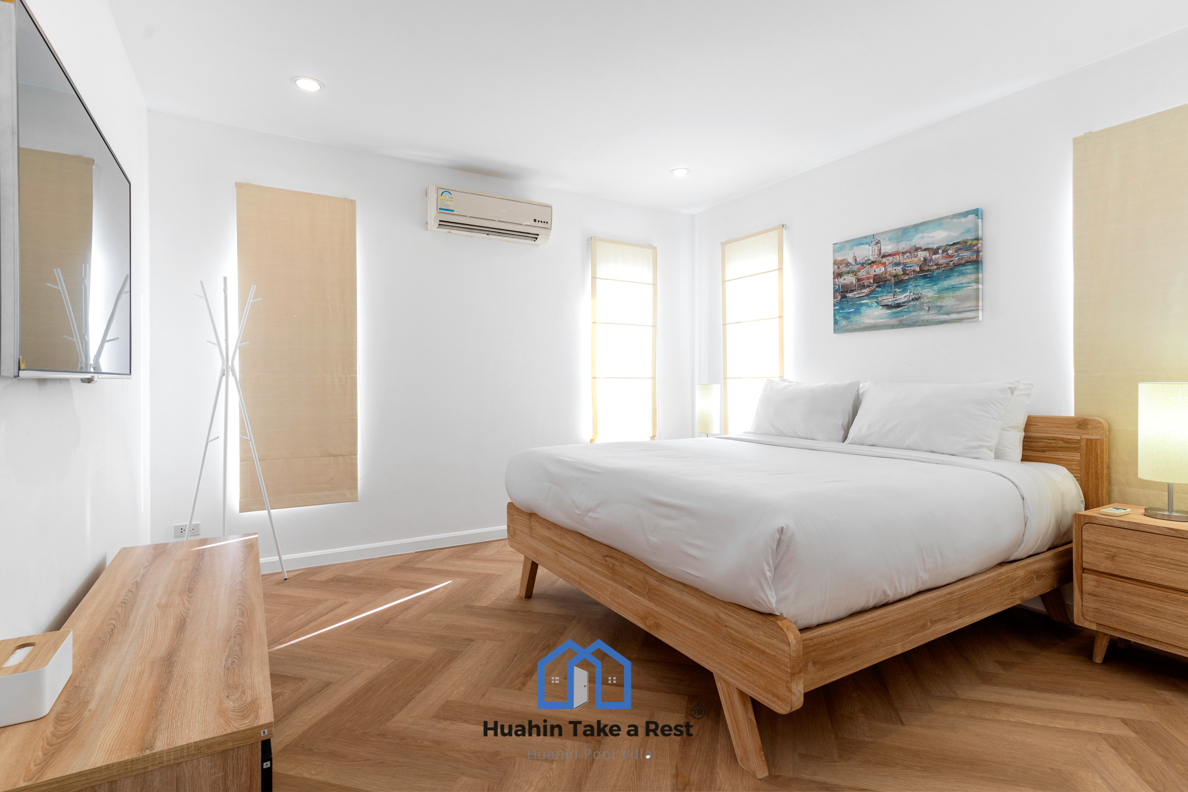 HR15051 บ้านพักติดทะเล The Colonial Beach สามร้อยยอด