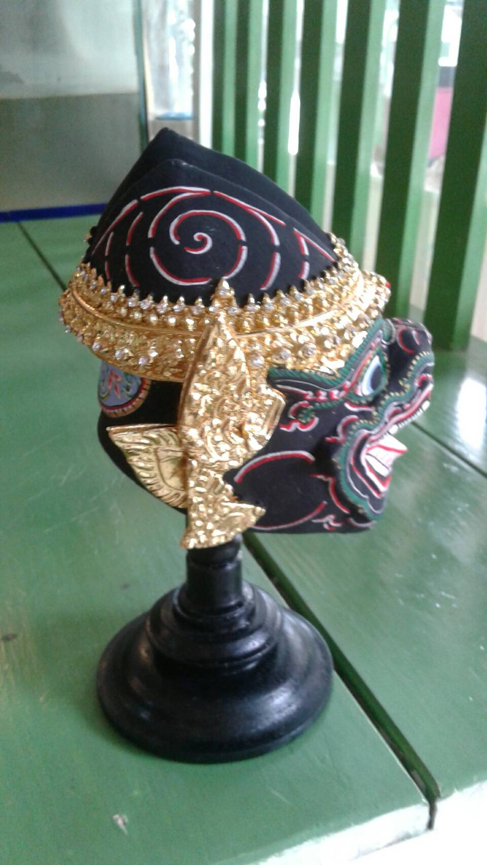 หัวโขน นิลพัท ขนาดจัมโบ้ 5 นิ้ว งานกระดาษ