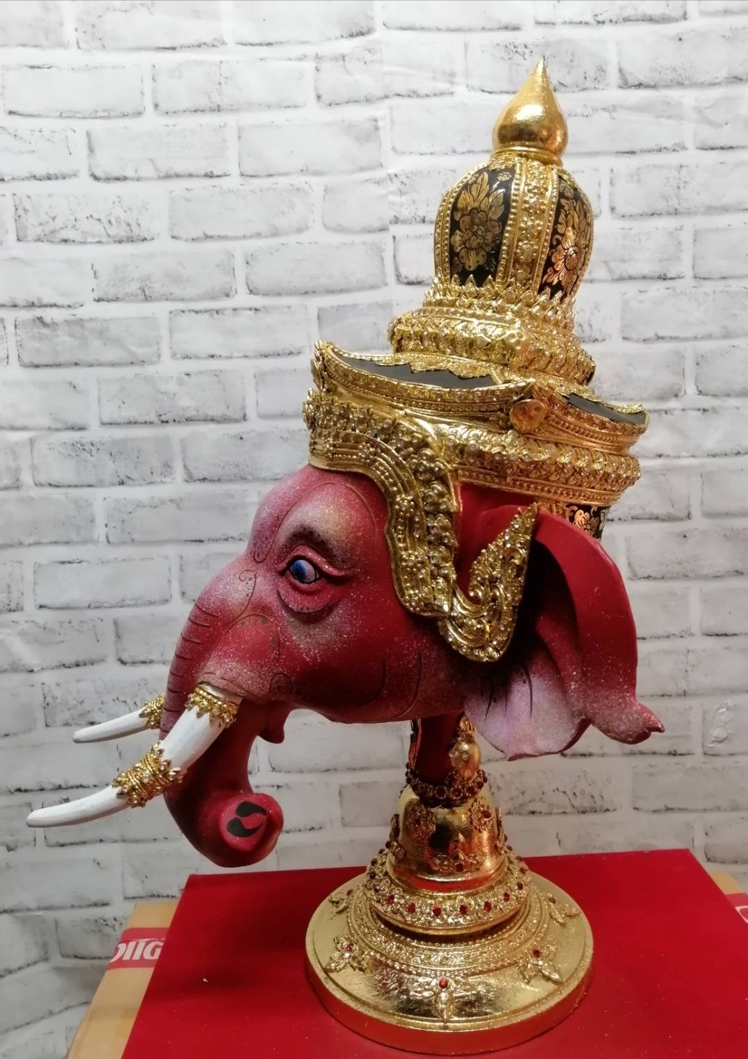 พระพิฆเนศ ขนาดครอบ เกรดพรีเมี่ยม