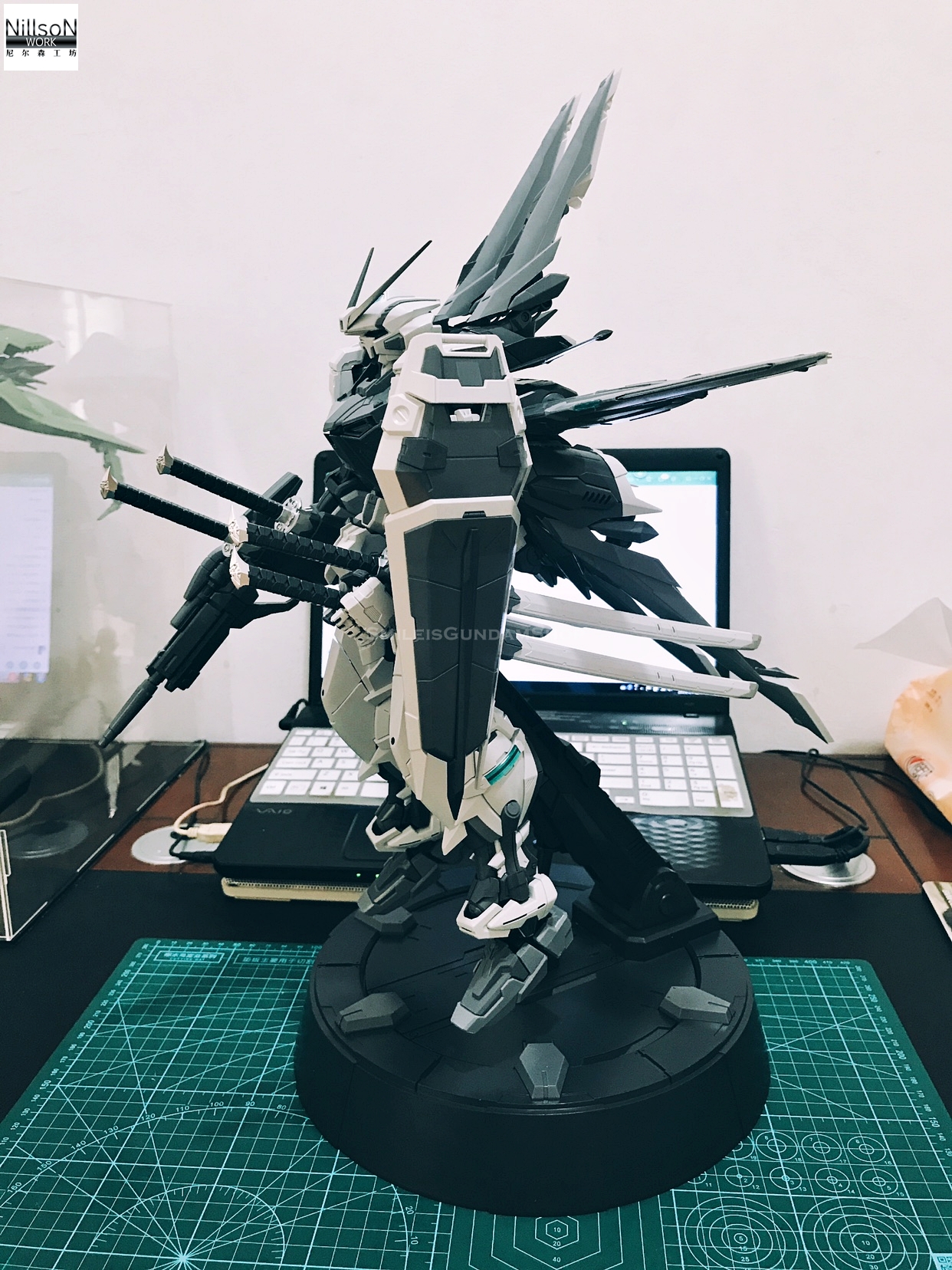 [PO]PG 1/60 Gray Frame + Flight Unit[โมจีนNillsoN WORK]