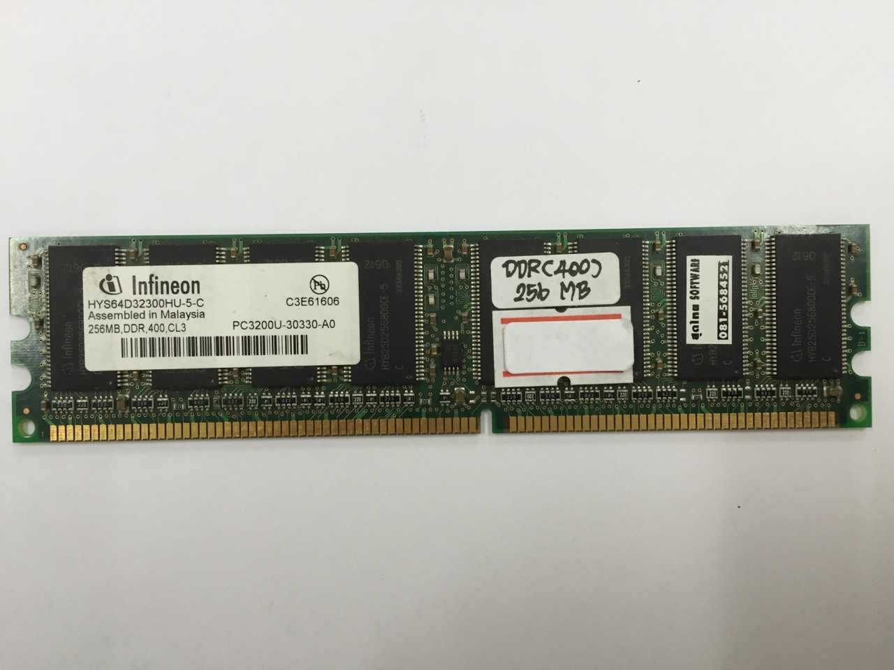 RAM PC DDR1 256MB