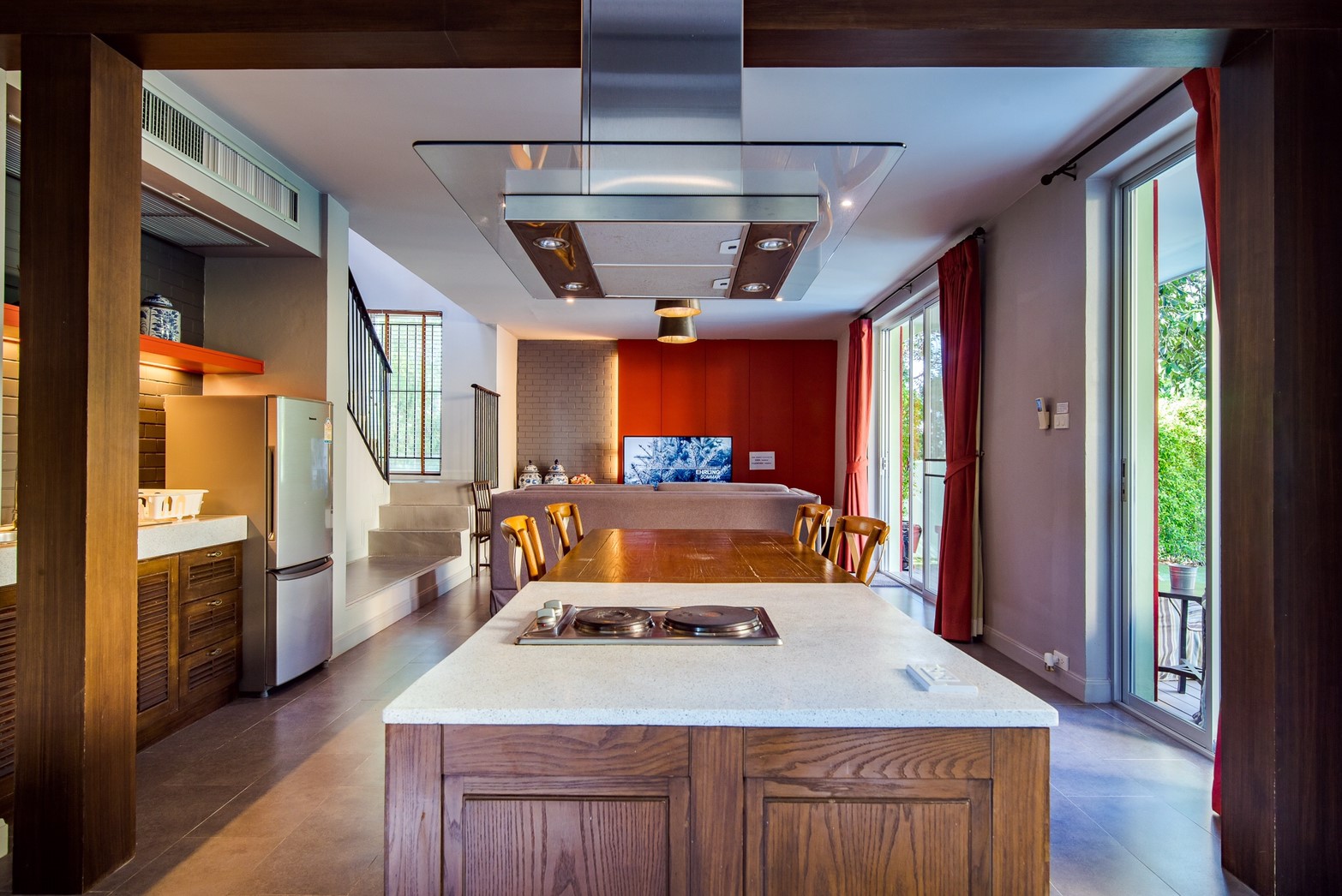 HR15023 บ้านพักหัวหิน บ้านทัศคานี บีช วิลล่า 3 ( Green 2Bed Garden View )