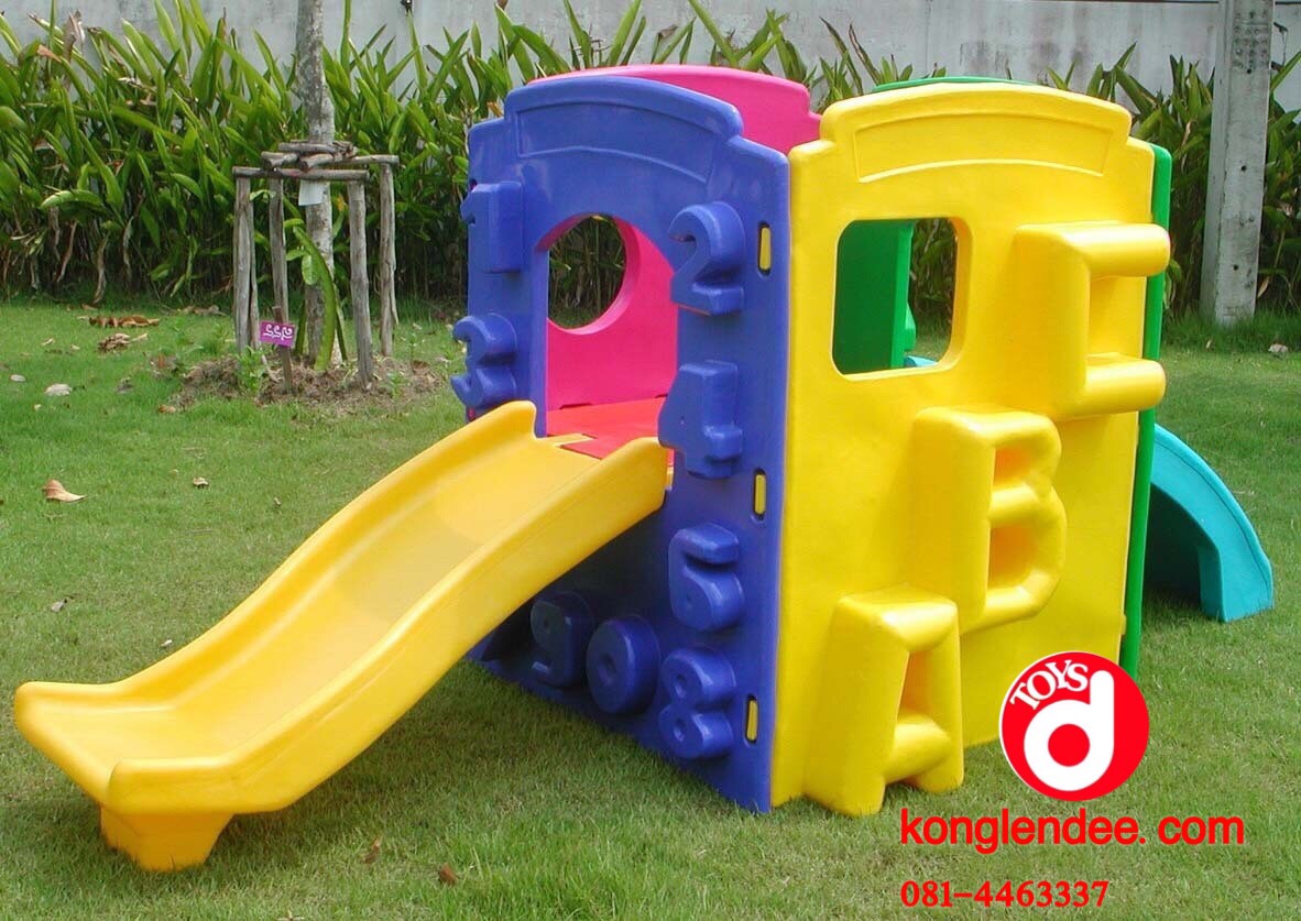 ชุดกระดานลื่นปีนป่าย ABC