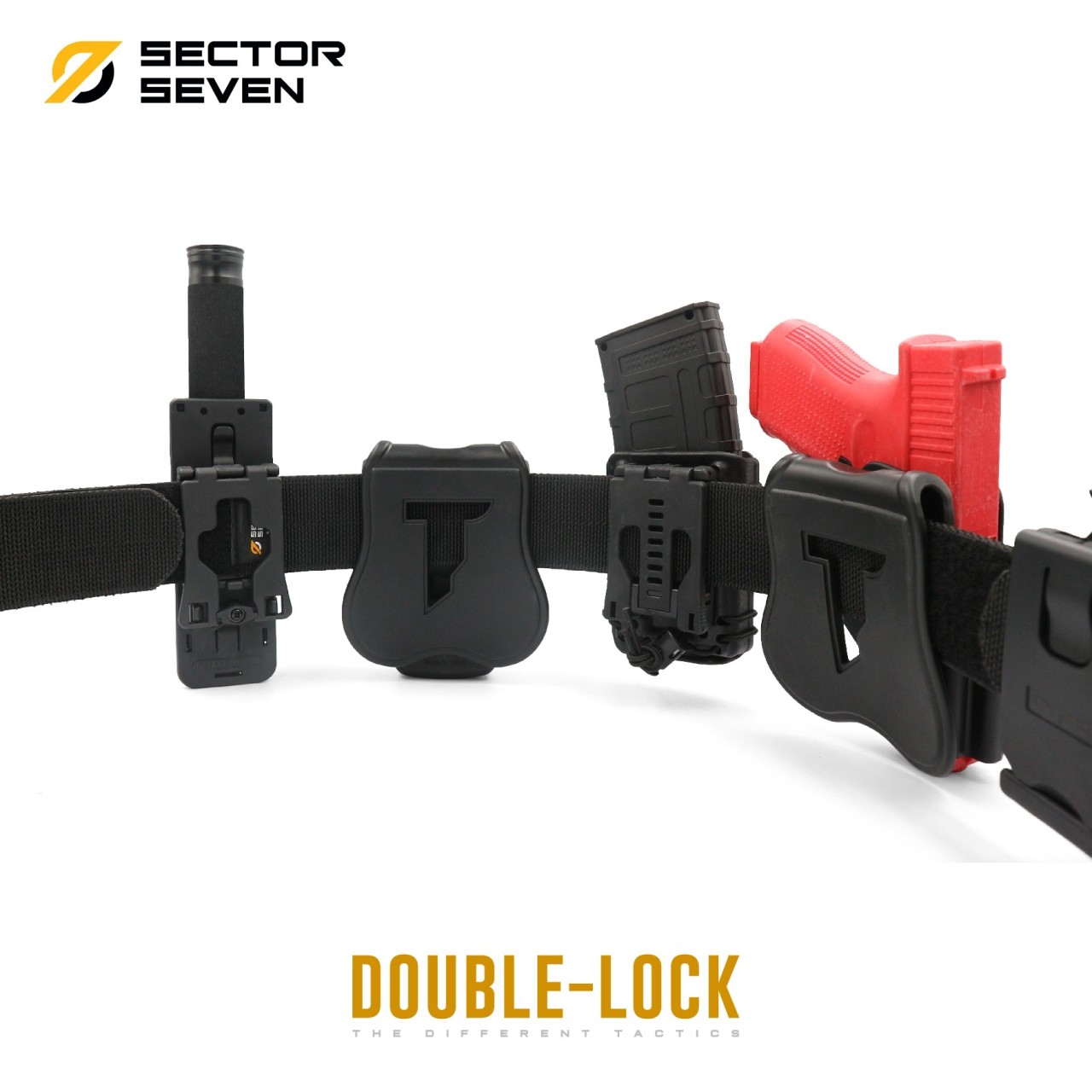(clapping hands)สินค้าเข้ามาใหม่ค่ะ (fire)เข็มขัดสนาม Sector7 หัว Double-Lock (fire) (shiny)ผลิตจากผ้าไนล่อนถักแข็ง ประกบ 2 ชั้น สามารถรองรับน้ำหนักของอุปกรณ์เสริมต่างๆได้เป็นอย่างดี (shiny)หัวเข็มขัด เป็น หัว Double-Lock เพิ่มความปลอดภัยหมดห่วงเรื่องเข็ม