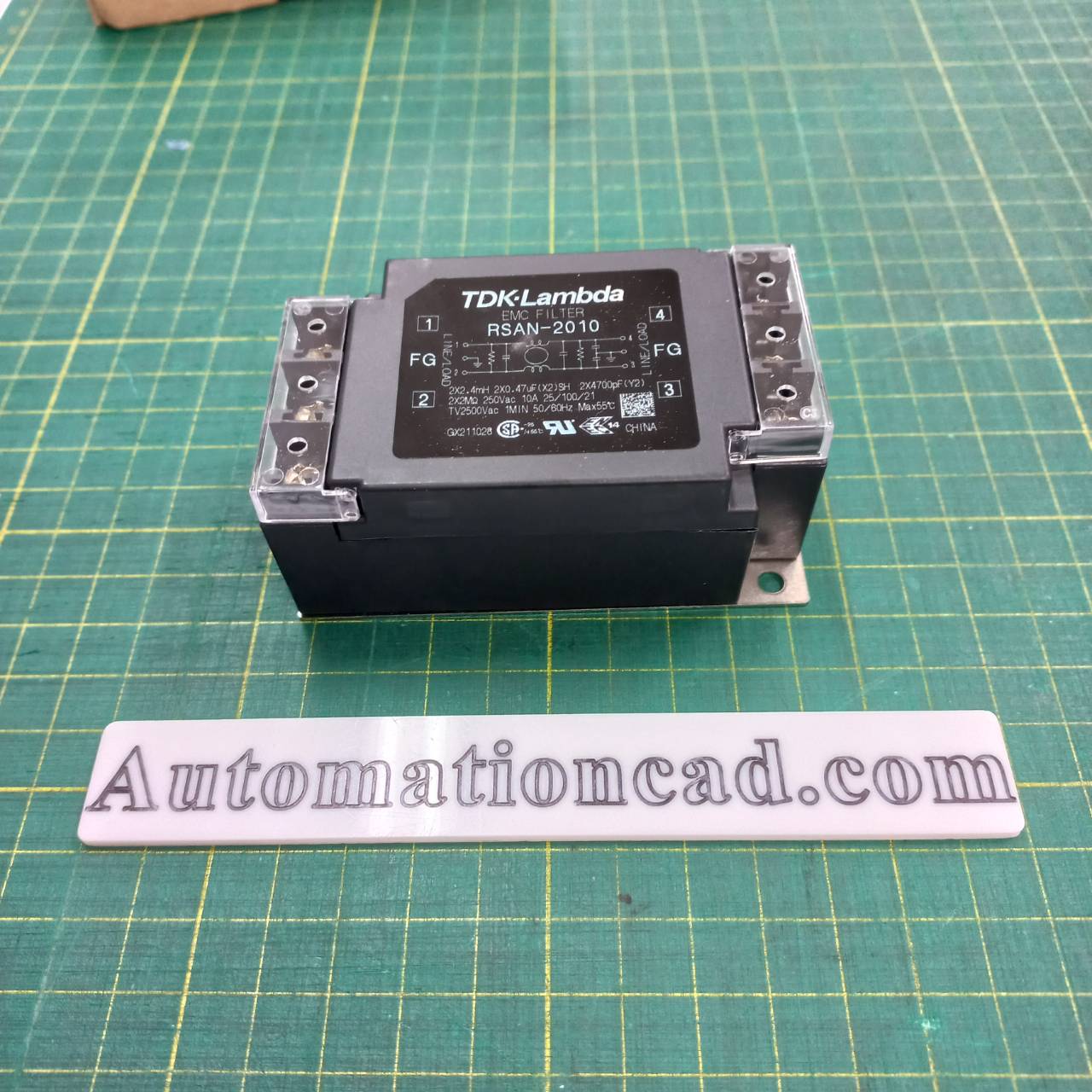 NOISE FILTER TDK-Lambda รุ่น RSAN-2010 10A 250VAC 50/60Hz