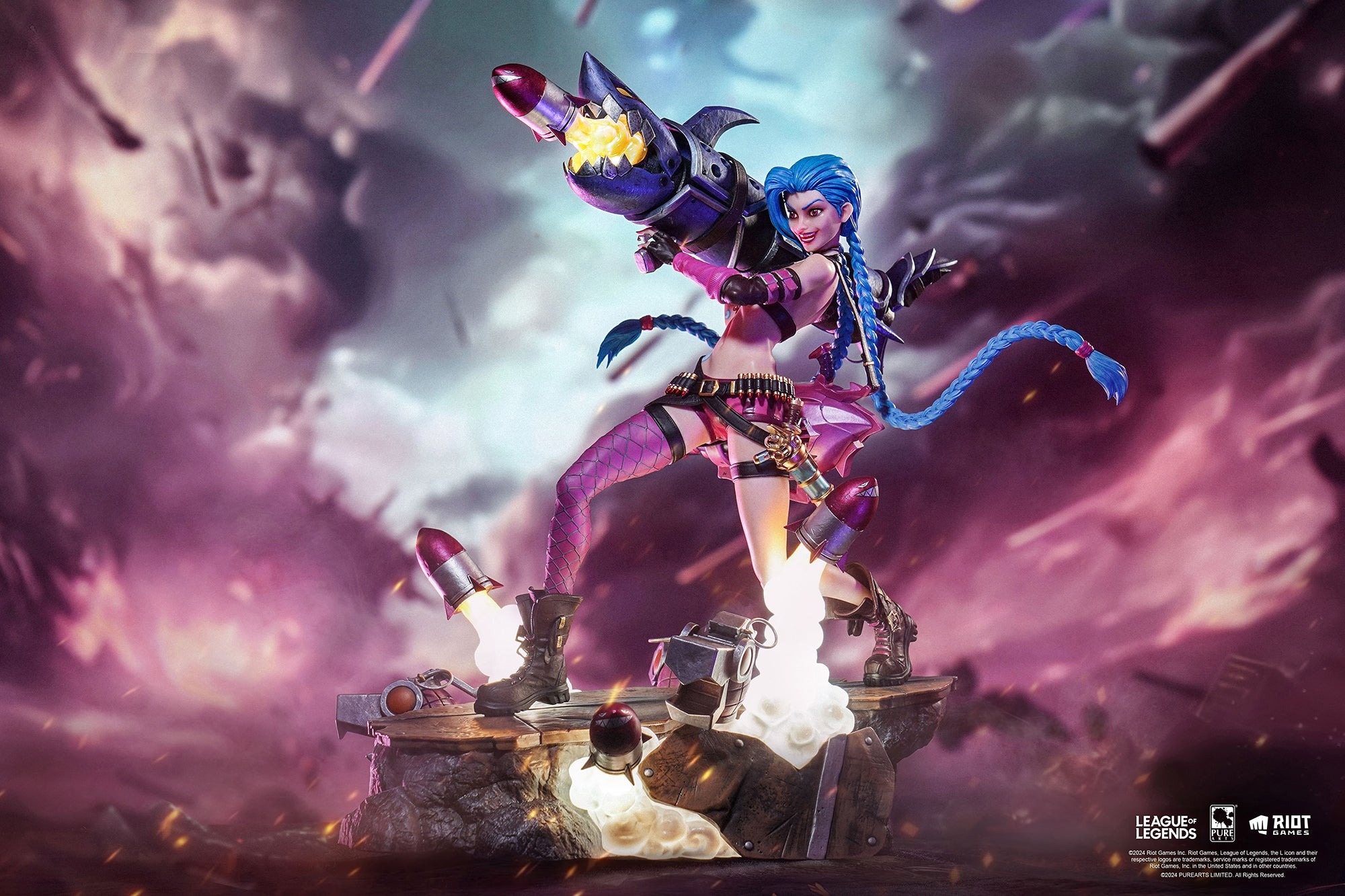 เปิดจอง : Jinx: League Of Legends 1/6 Scale By PUREARTS