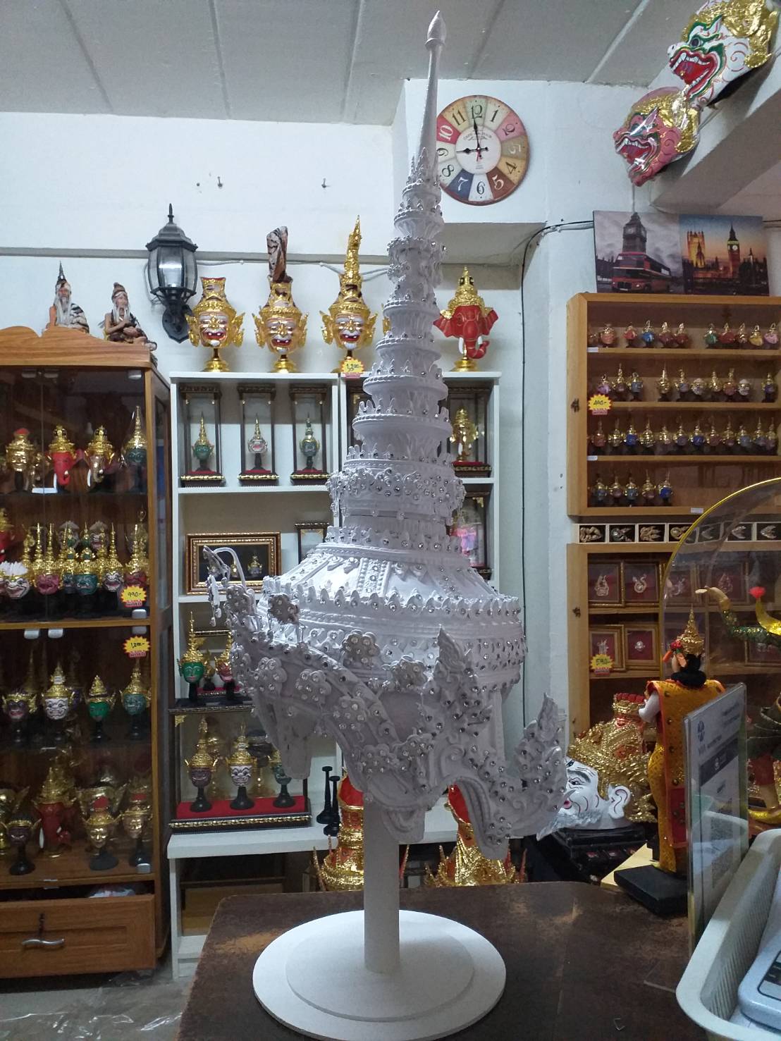 ชฎานาง ขนาดสวมหัว (งานอาร์ต)