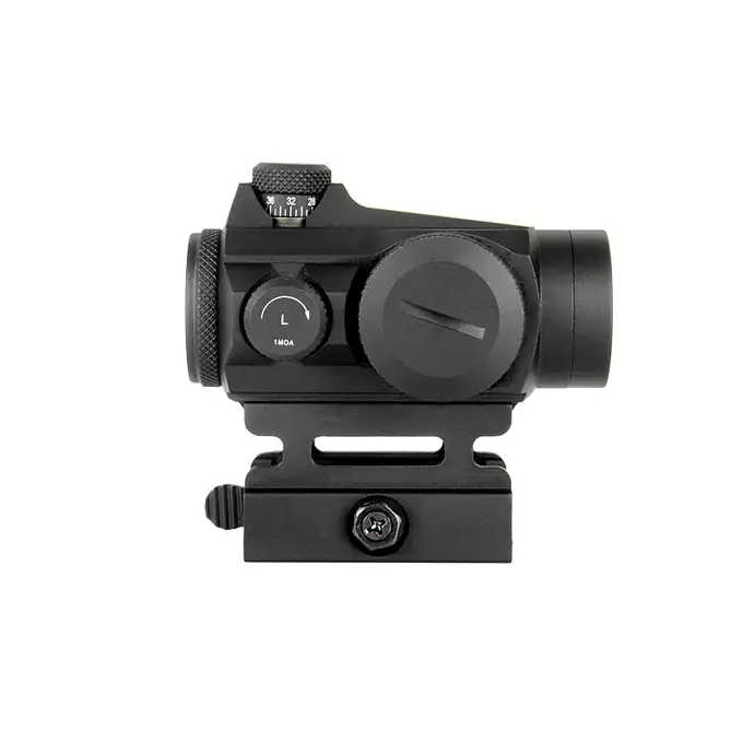 New. Red Dot Maverick-II 1x25 - Vector Optics วัสดุ แข็งแรงทนทาน ต่อทุกสภาพอากาศ กันละอองน้ำได้ในระดับหนึ่ง รูปร่างกระทัดรัด ทนแรงรีคอยน์ได้ดี เป้าเล็ง 3MOA หน้าเลนส์ 25mm เป้าเล็งสามารถปรับความสว่างของเป้าได้ 11ระดับ ใช้ถ่าน CR2032 1ก้อน ขอล๊อคปลดไวติดตั