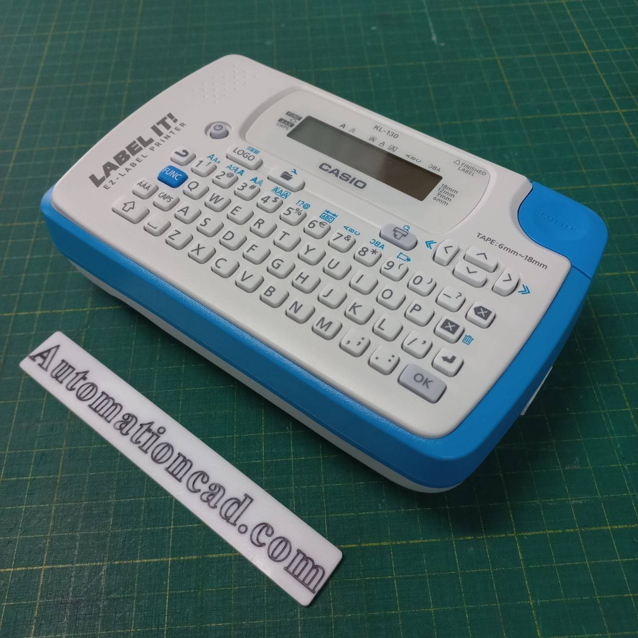 เครื่องพิมพ์สติกเกอร์ KL-130 CASIO LABEL PRINTER สำหรับใช้ในสำนักงาน