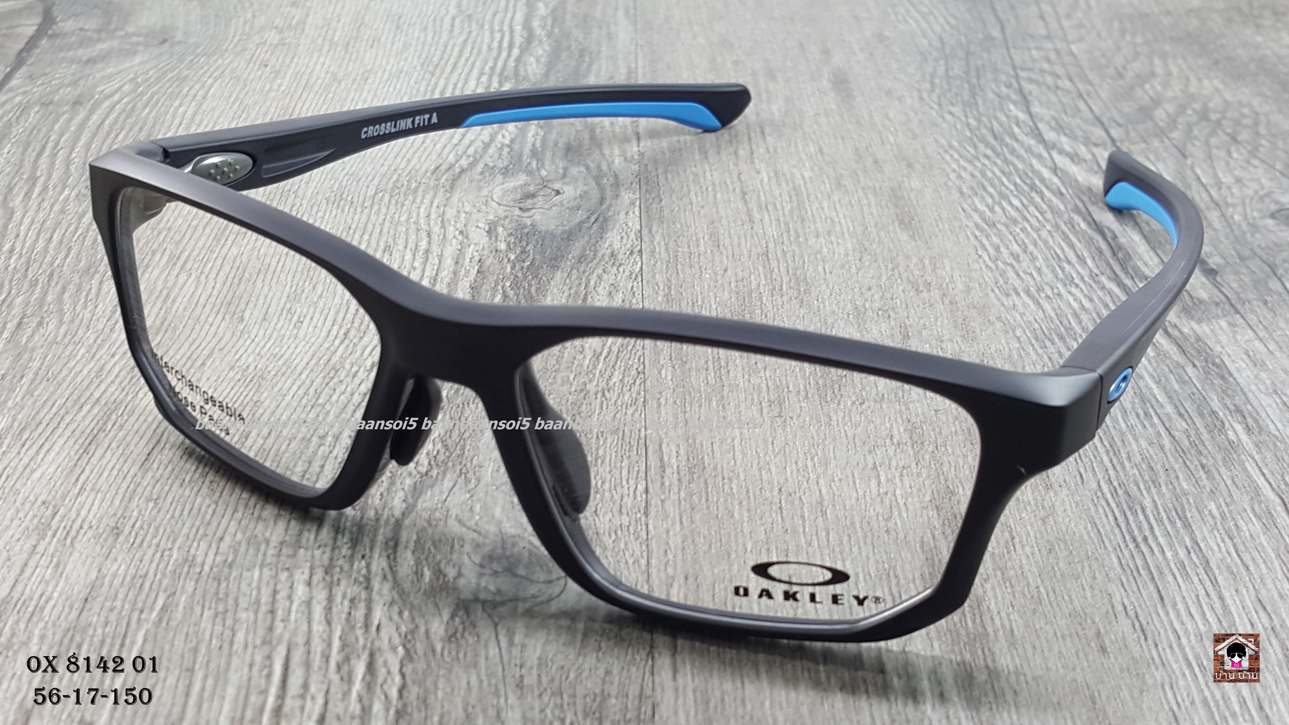 OAKLEY OX8142-01 CROSSLINK FIT A โปรโมชั่น กรอบแว่นตาพร้อมเลนส์ HOYA ราคา 5,300 บาท