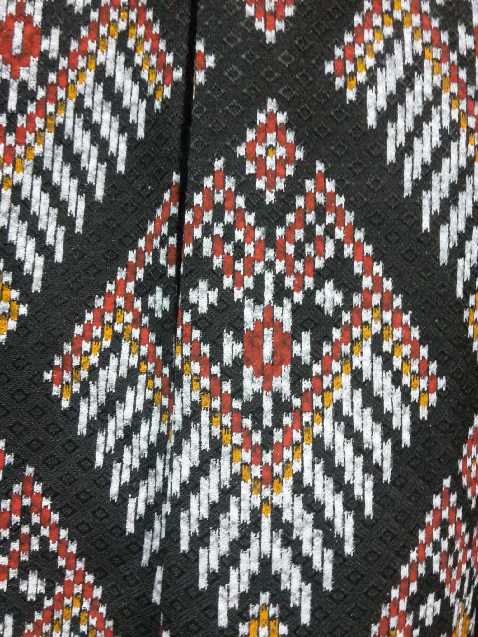 กระโปรงผ้าไทยสำเร็จรูป กระโปรงผ้าไทยผ้าฝ้ายมัดมัดหมี่ กระโปรงผ้าทรงทวิท