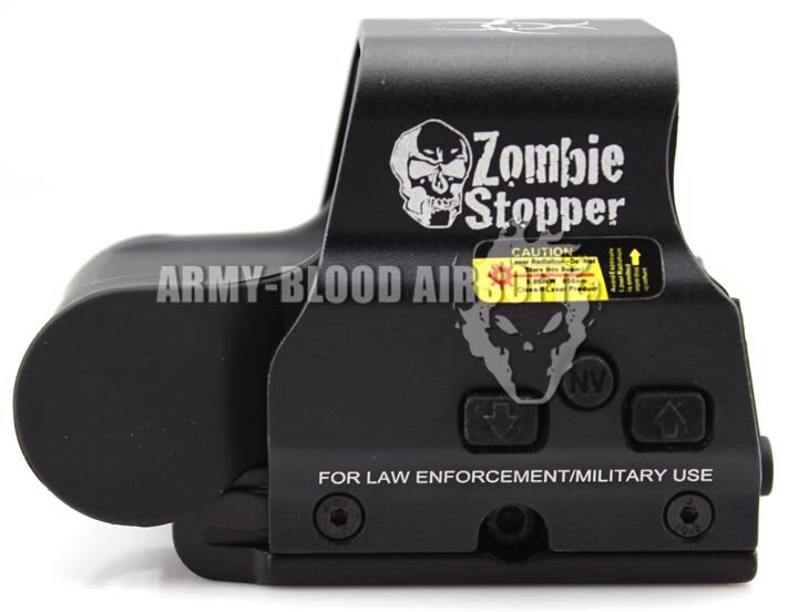 New.Zombie Stopper EOTech XPS3-2 Holographic Red Green Reflex Dot Sight with QD Mount Side Button (BK) ราคาพิเศษ