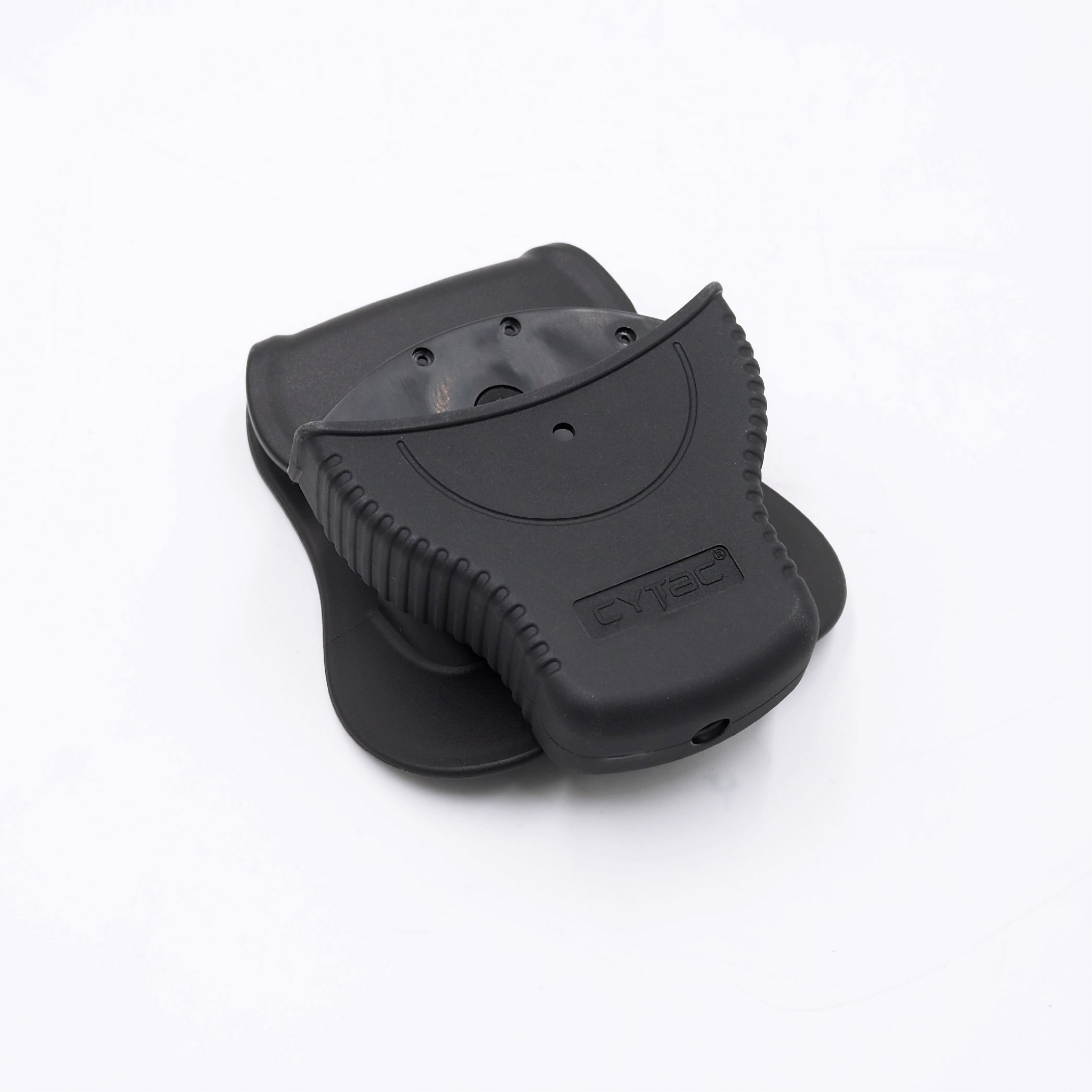 New. ซองกุญแจมือชนิดสายโซ่ แบบไม่มีฝาปิด ( Cytac Chain Handcuff case ) #CY-CUFP - ผลิตจาก Polymer เกรดคุณภาพ - เหมาะสำหรับกุญแจมือชนิดสายโซ่ - ที่มีขนาดเส้นผ่านศูนย์กลางภายนอก 2.95" ( 75.2mm ) - มีตัวล็อคภายในทำให้แน่น ไม่ร่วงหล่น แม้ขณะเคลื่อนไหว -