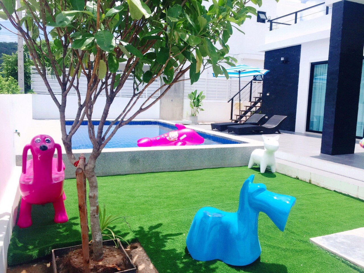 HR2005 บ้านพักหัวหิน บ้านไนซ์วิว พูลวิลล่า