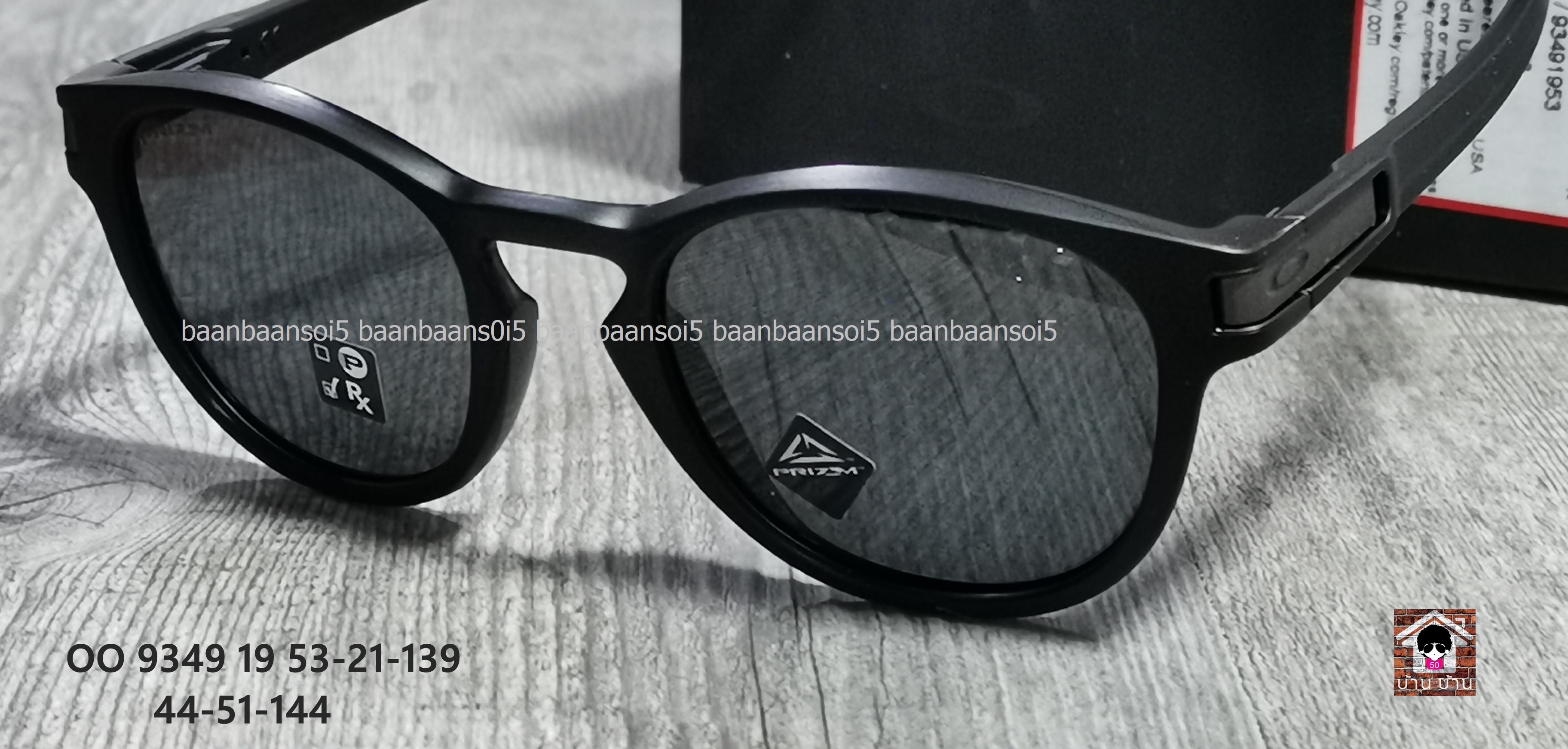 OAKLEY OO9349-19 LATCH(A) MATTE BLACK PRIZM GREY, โปรโมชั่น ราคา 4,000 บาท