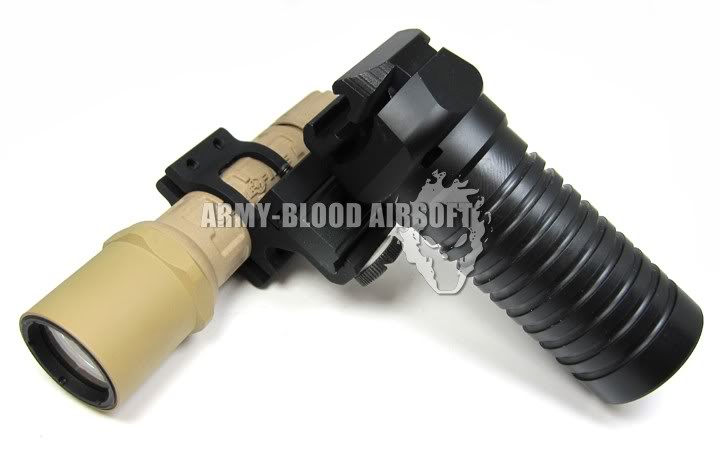 RM-Equipment Style RailGrip W/ Rails (A type)