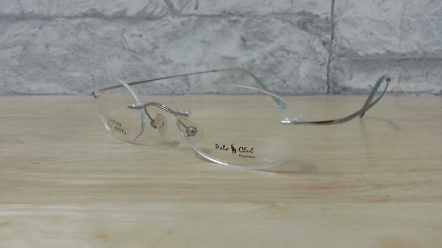POLO club 221 กรอบแว่นตาพร้อมเลนส์ มัลติโค๊ตHOYA ป้องกันรังสีคอม