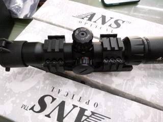 New.กล้องเล็งไว Scope ANS Optical 1.5-4x30 CQB ราคาพิเศษ