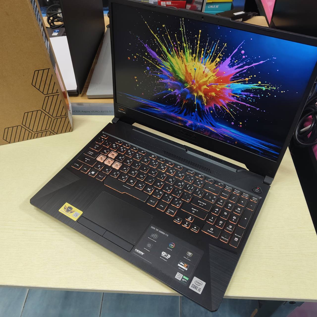 ASUS TUF GAMING F15 FX506LH-HN002T สภาพเครื่อง 90%