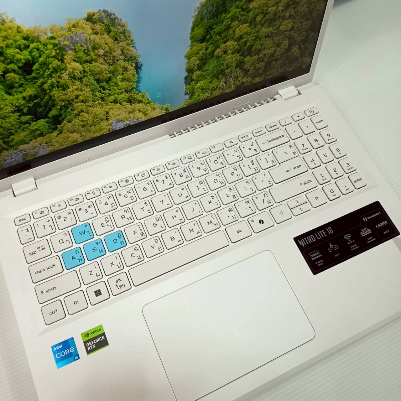 ACER NITRO LITE 16 NL16-71G-561H สภาพเครื่อง 99% * เครื่อง 2 เดือน ประกัน Advice 07/09/2028 / ประกันศูนย์ Onsite 21/07/2028 *