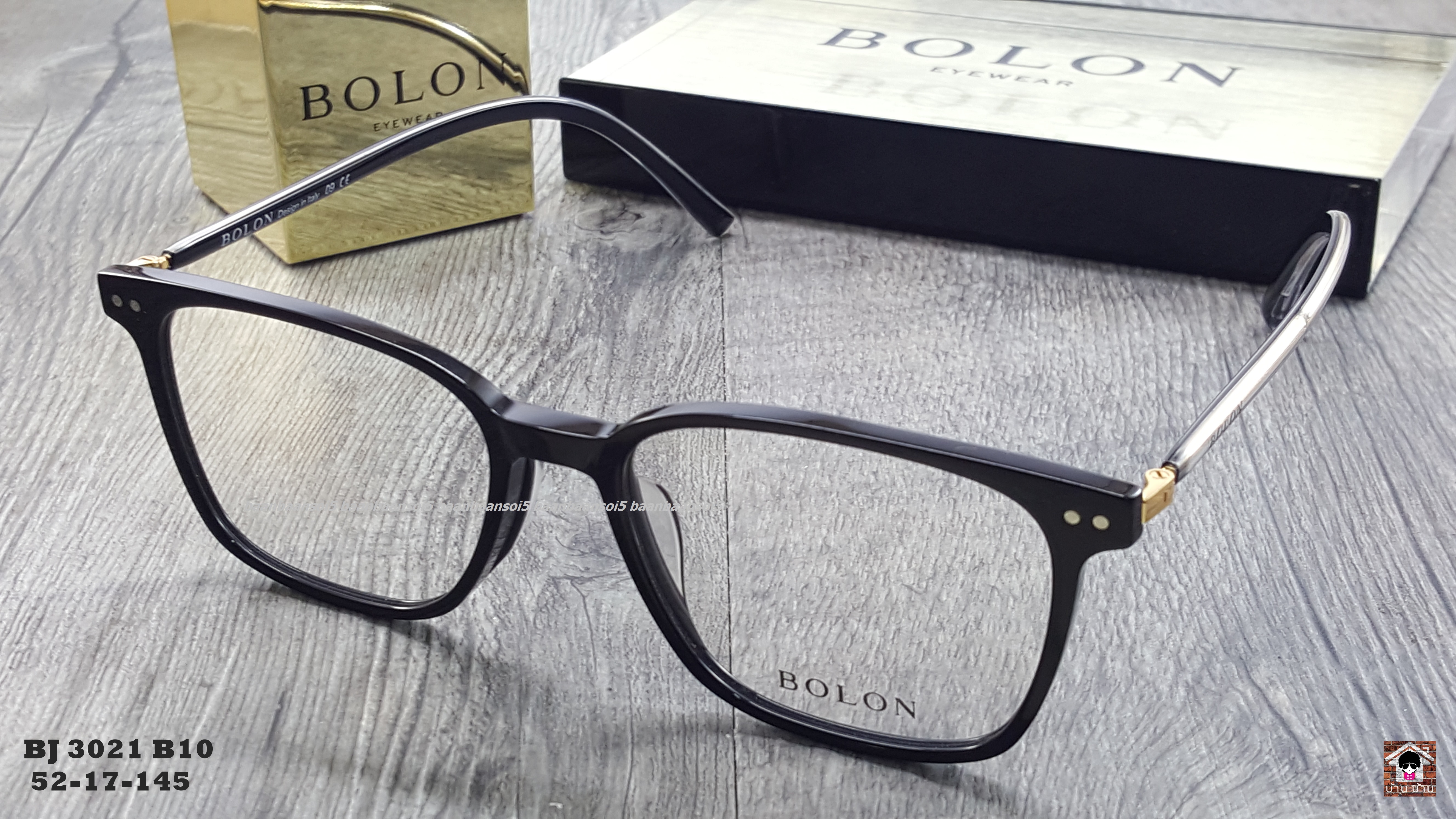 Bolon BJ 3021 B10 โปรโมชั่น กรอบแว่นตาพร้อมเลนส์ HOYA ราคา 3,490 บาท