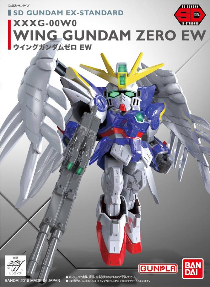 SD Gundam EX-STANDARD:004 Wing Gundam Zero Custom EW Ver.[BANDAI]