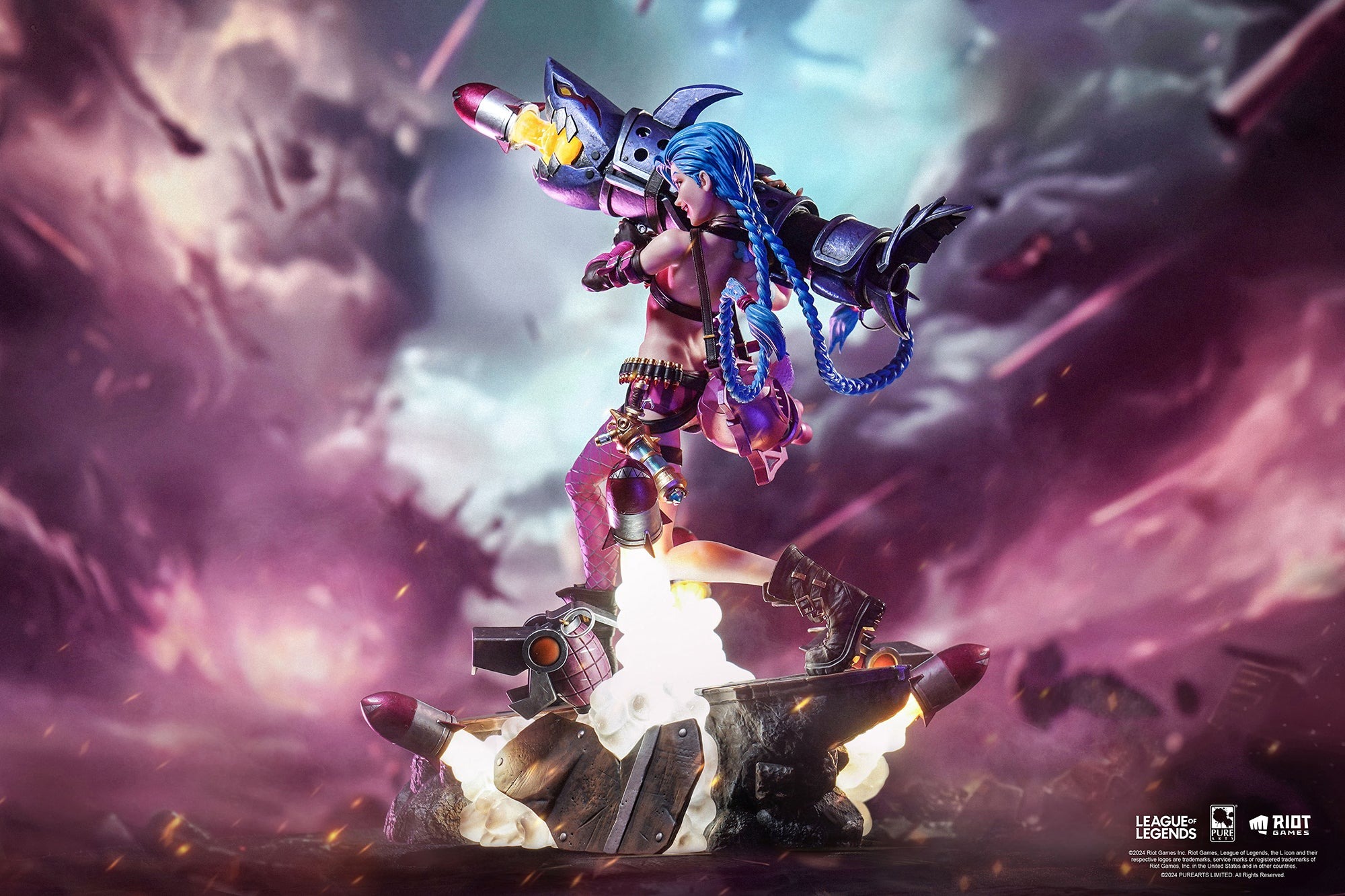 เปิดจอง : Jinx: League Of Legends 1/6 Scale By PUREARTS