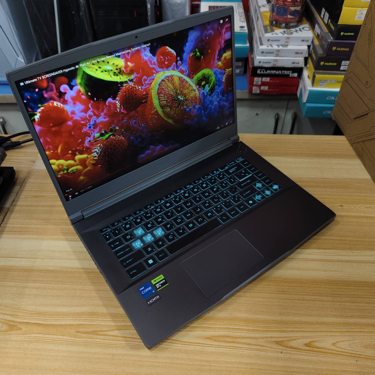 MSI THIN 15 B13UCX-1610TH สภาพเครื่อง 99% เครื่อง 3 เดือน ประกัน Synnex 26/6/2027