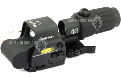 New.EOTech Holographic Hybrid Sight I EXPS3-4 W/ G33 STS Magnifier สีดำ สีทราย ราคาพิเศษ