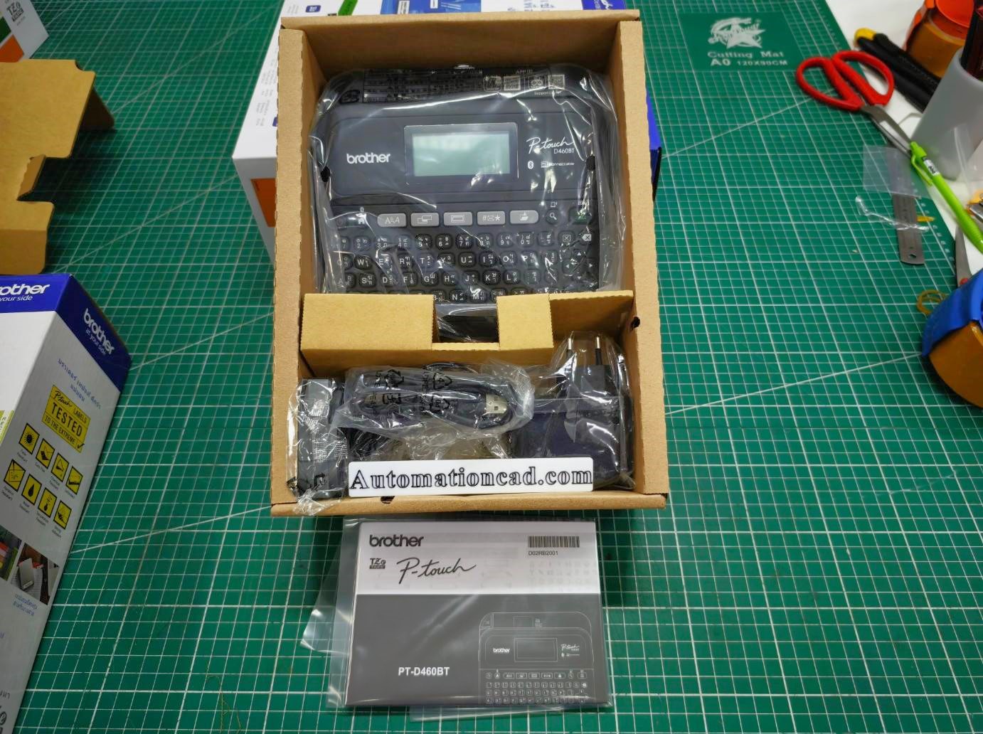 เครื่องพิมพ์ฉลาก D460BT BROTHER ประกันศูนย์1ปี ของแท้ LABEL PRINTER สำหรับใช้ในสำนักงาน