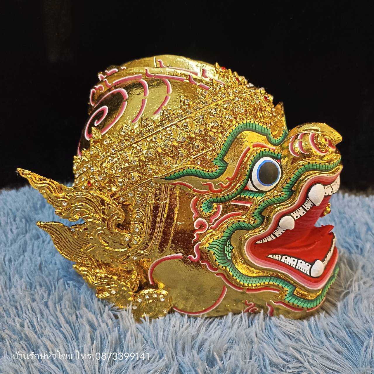หัวโขนลิง (ทอง) สำหรับแขวนผนัง