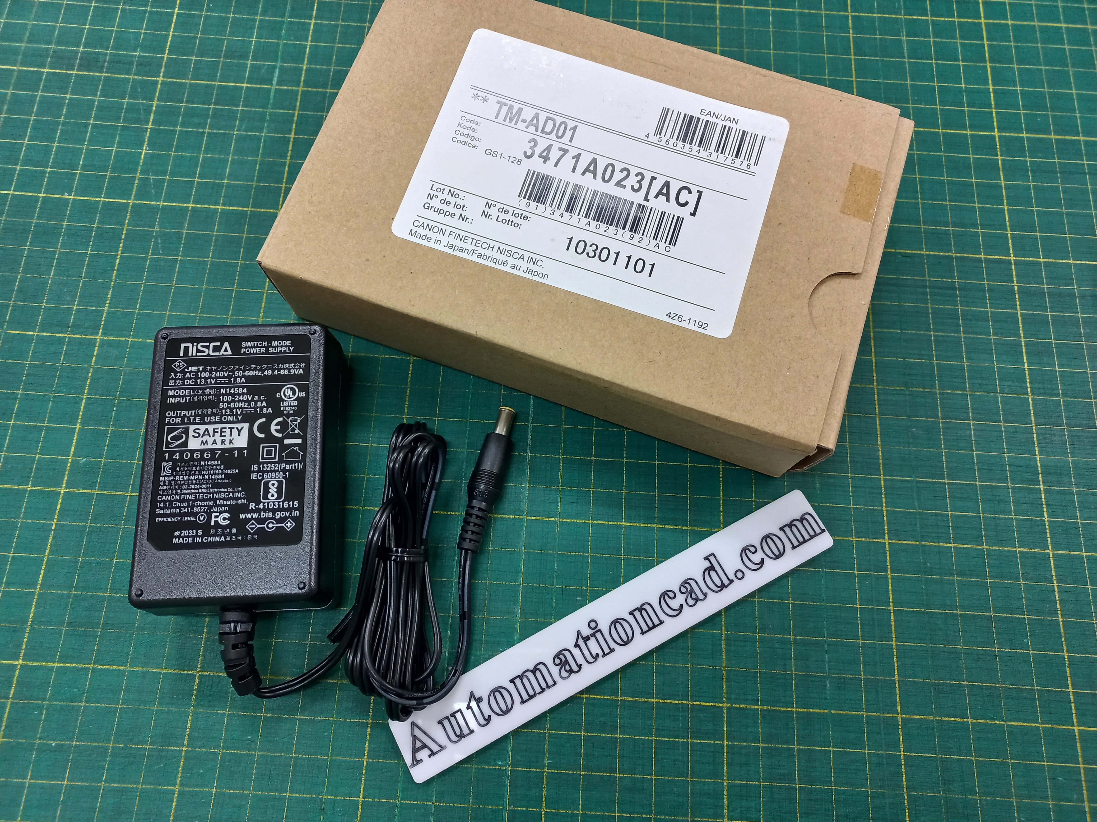 ADAPTOR ของเครื่องพิมพ์ CANON ของแท้ รุ่น 3471A023[AC] MK1500 MK2500 และ MK อื่นๆ