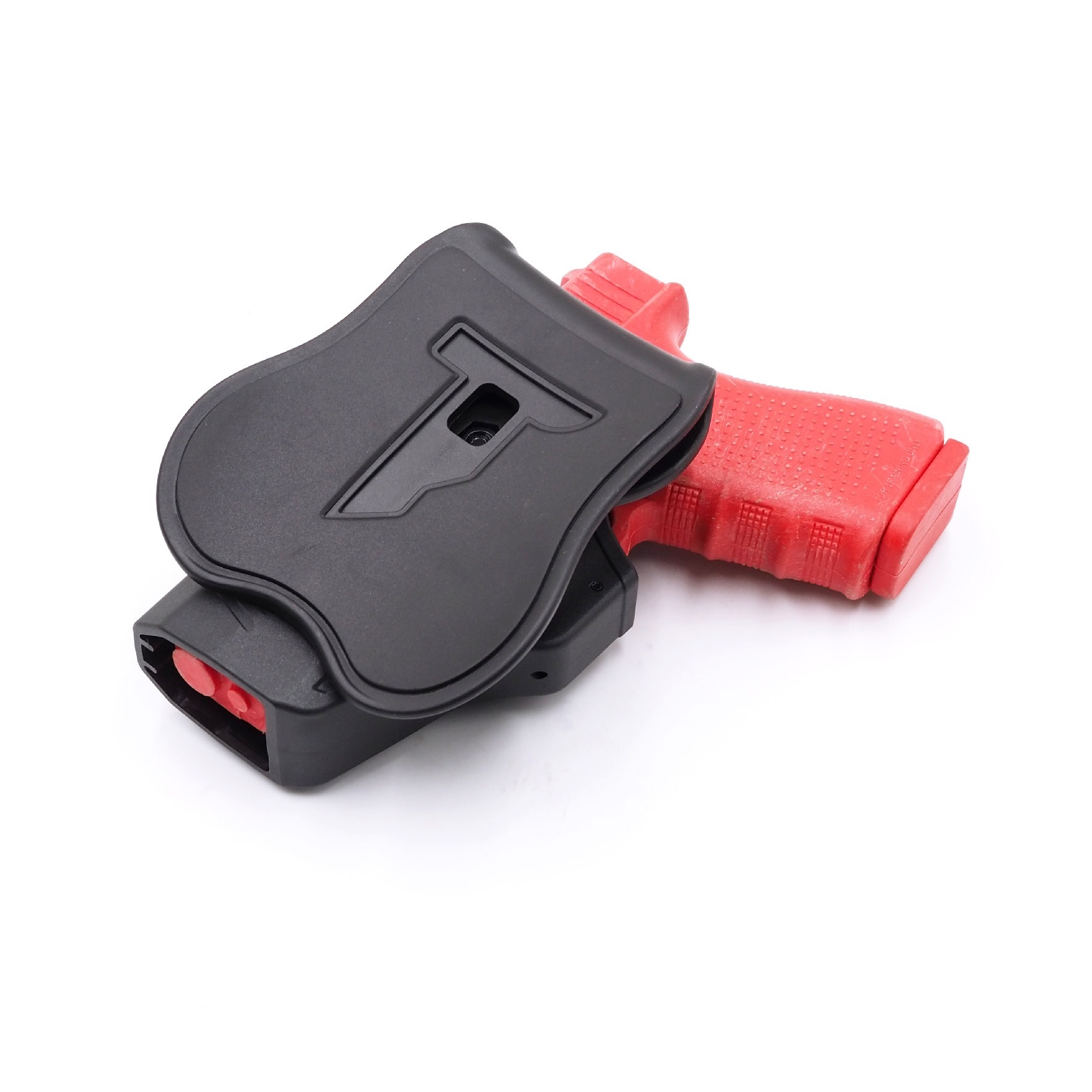 New. ซองพกนอก ปลดล็อคนิ้วชี้ Cytac ( Cytac R-Defender Holster ) -ผลิตจากวัสดุ Polymer เกรดคุณภาพ แข็งแรงทนทาน -ซองถูกออกแบบให้ปลดล็อคนิ้วชี้ (Level 2) ใช้งานปลอดภัย -ด้านหลังเป็นเพลทเหน็บเข็มขัด ชนิดพิเศษ มีแผ่นยางเสริม เพิ่มความหนืด -สามารถถอดเพลทเหน็บออ