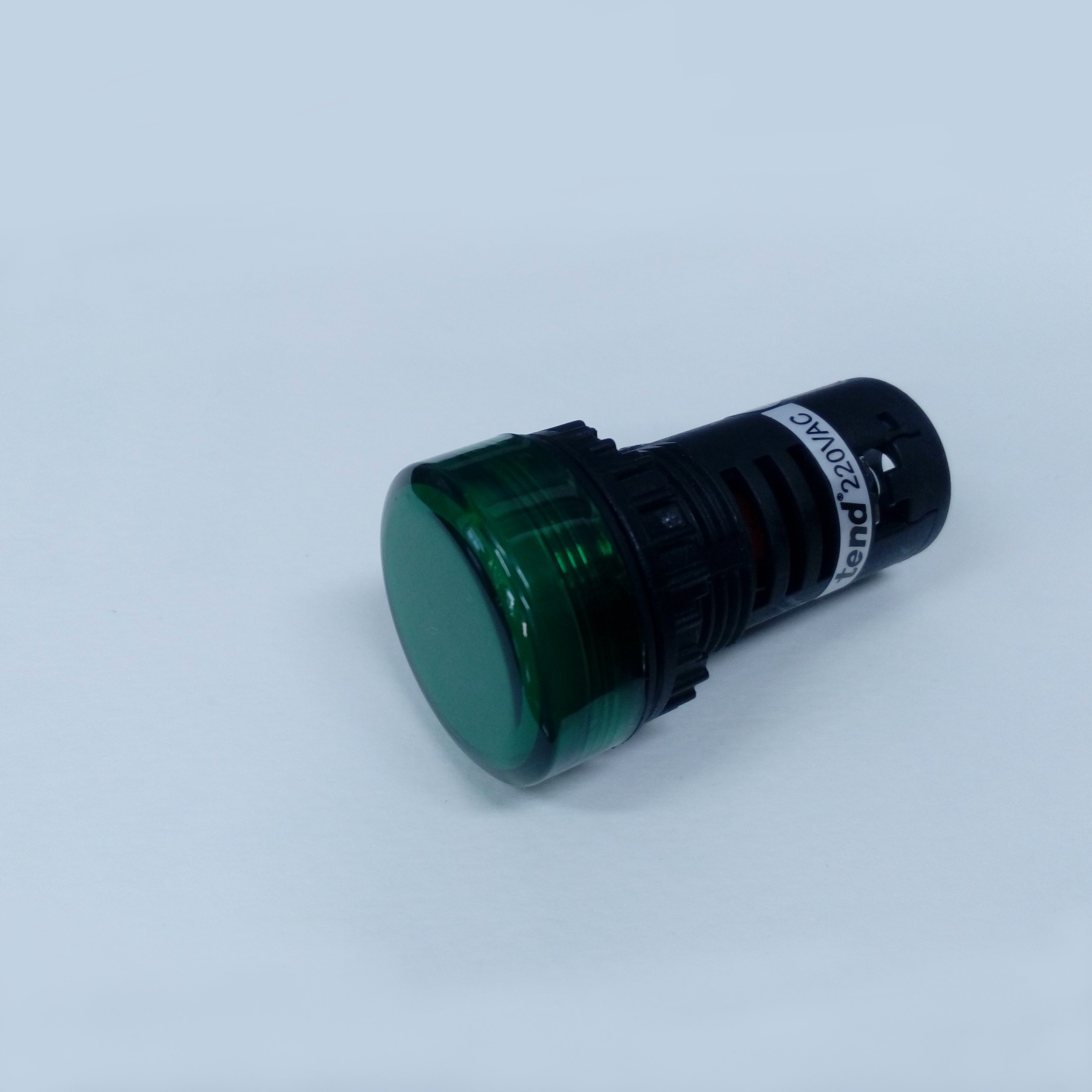 Pilot Lamp LED ไพลอตแลมป์ สีเขียว TEND รู 22 mm ไฟ 220 VAC