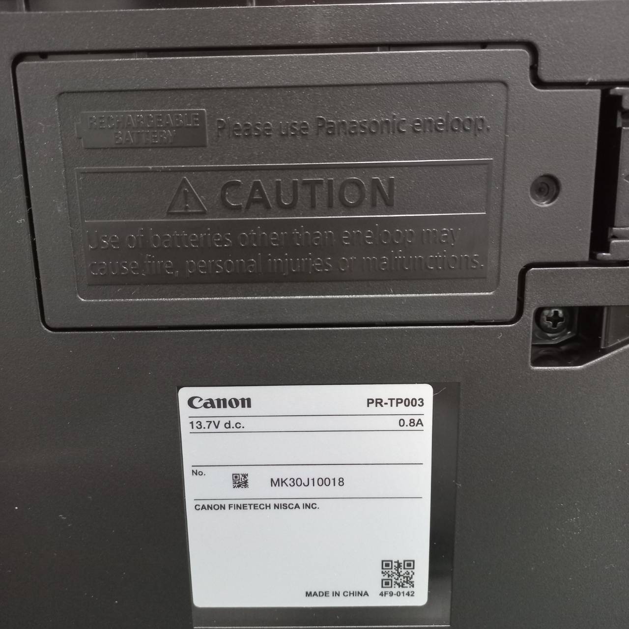 เครื่องพิมพ์ปลอกสายไฟ CANON MK-3000 ต่อคอมพิวเตอร์ได้ Label Printer Wire Marker MK3000