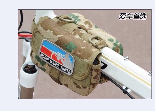 New.กระเป๋าเอนกประสงค์ติดจักยาน สีดำ สีทราย สีมาดิเคม ราคาพิเศษ