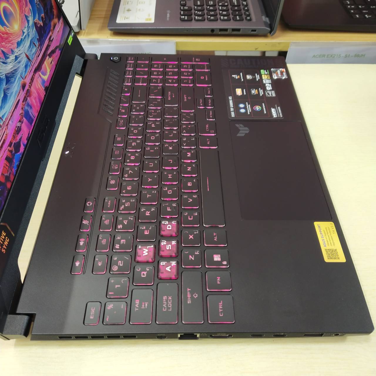 ASUS TUF GAMING A15 FA507NUR-LP037W *เครื่อง 1 เดือน* สภาพเครื่อง 100% ไร้ริ้วรอย (ประกันศูนย์ 13/10/2027)