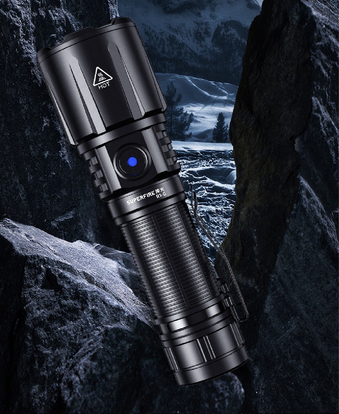 New.ไฟฉาย Supfire รุ่น R1-G ( ไฟแรง สว่างมาก ) 🔦 ตัวเรือนผลิตจาก 6061-T6 aviation aluminum 🔦 หลอด CREE XPE LED 36W 🔦 ความสว่างสูงสุด 2300 Lumens 🔦 ระยะส่องสว่าง 360 เมตร Zoom ได้ 🔦 ใช้งานได้ยาวต่อเนื่องนาน 6 ชั่วโมง
