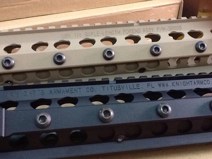 New.KAC URX III 12.5 Cmmg.22 inch RAS Tactical Rail Handguard (BK-DE) ราคาพิเศษ