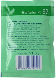 Safale/ Fermentis K-97 (Ale) 11.5 g.