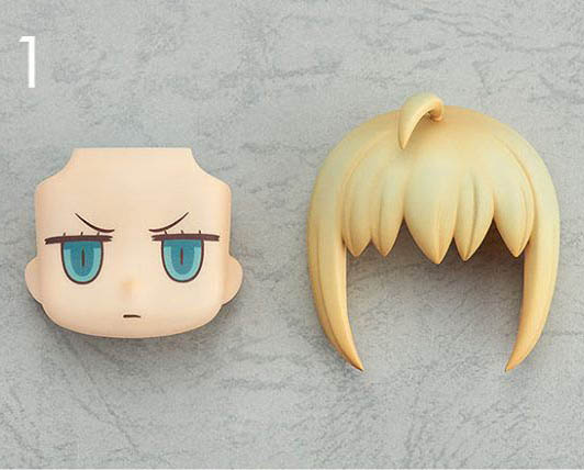 พร้อมส่ง Nendoroid More - Learning with Manga! Fate/Grand Order Face Swap (Saber/Altria Pendragon)