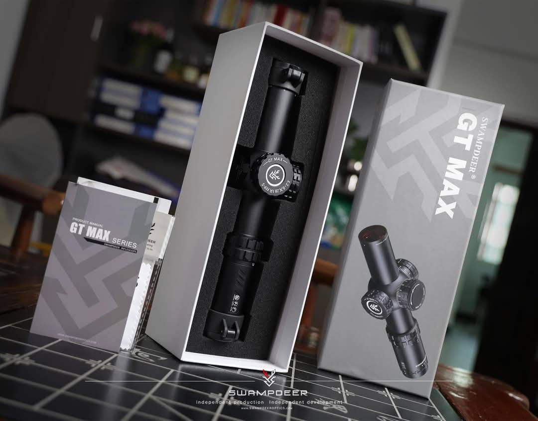 New. สโคปยิงไว GT MAX 1.2-5x28IR FFP (34DK)