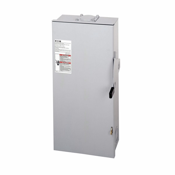 Safety Switches EATON เซฟตี้สวิทช์ 100A Single Phase แบบใส่ฟิวส์ได้ OUTDOOR