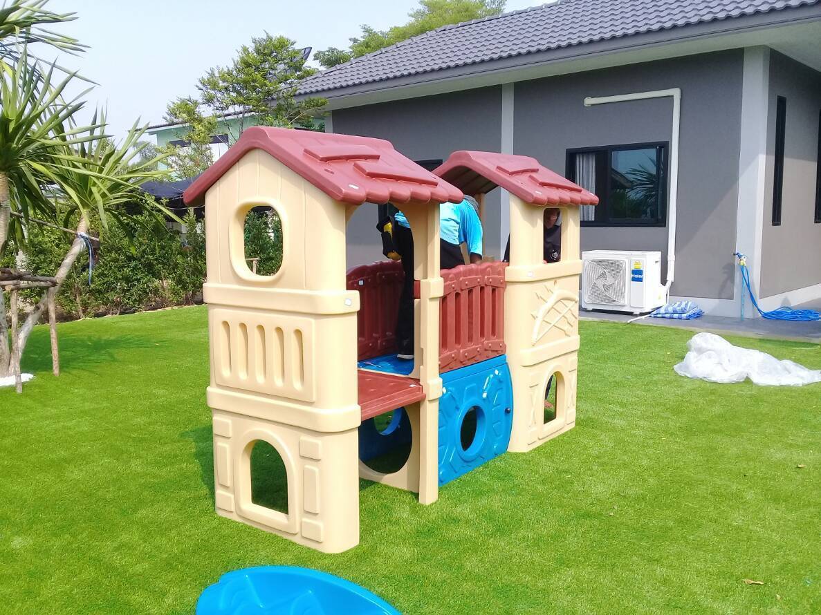 บ้านน้อย2ชั้นกระดานลื่น