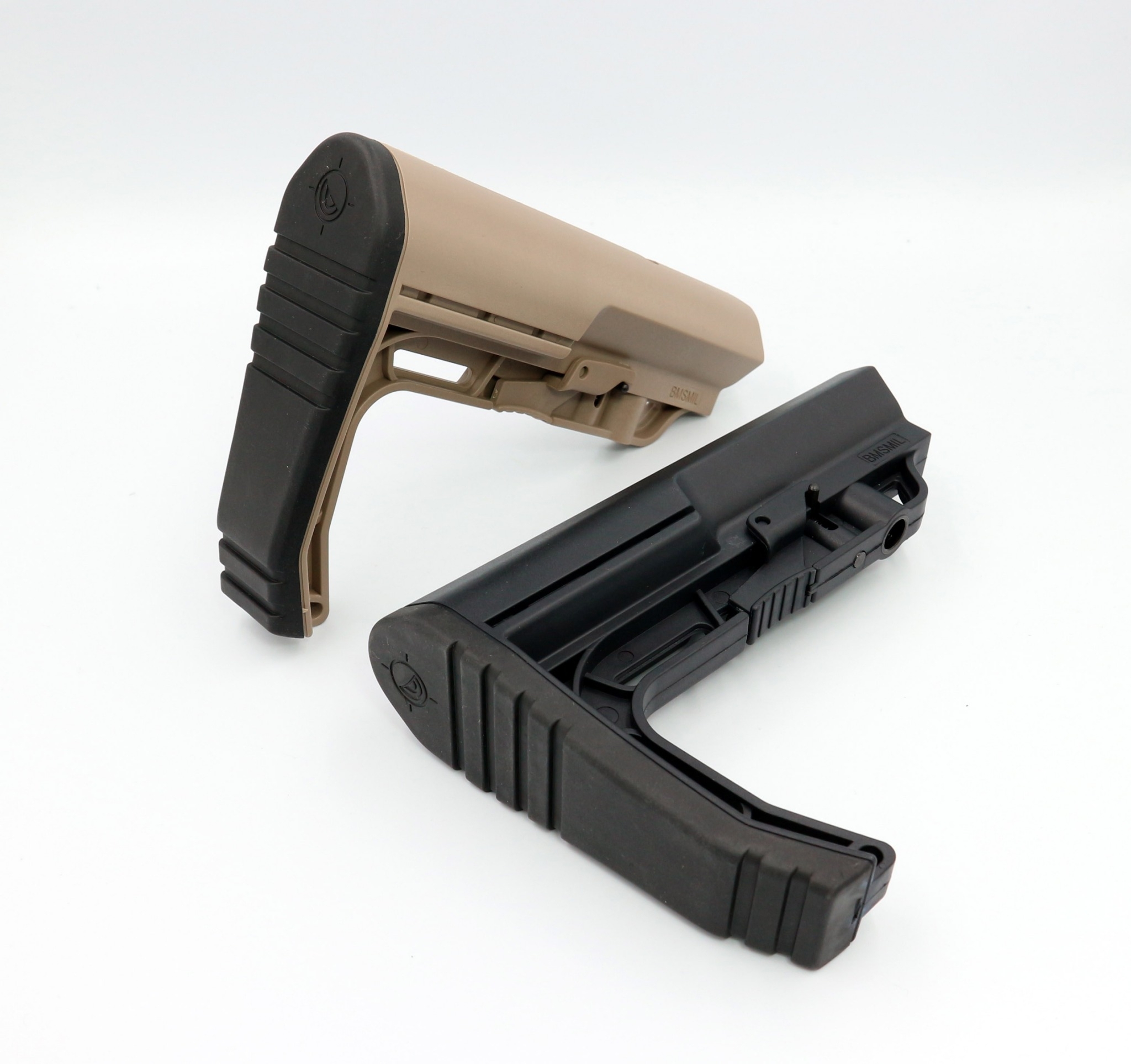 พานท้าย MFT ( BMS ) ♨️ผลิตจาก Polymer เกรดคุณภาพ 🚨ใช้สำหรับรุ่น M4 , M16 และ ระบบไฟฟ้าแกน 29 มม. 🚨มีปุ่มปรับระยะ ยืด-หด ได้ 🚨ออกแบบให้รับกับร่องไหล่ 🚨มียางพานท้าย ช่วยลดแรงรีคอยด์ 🚨มีช่อง QD สำหรับใส่หูกระวิน