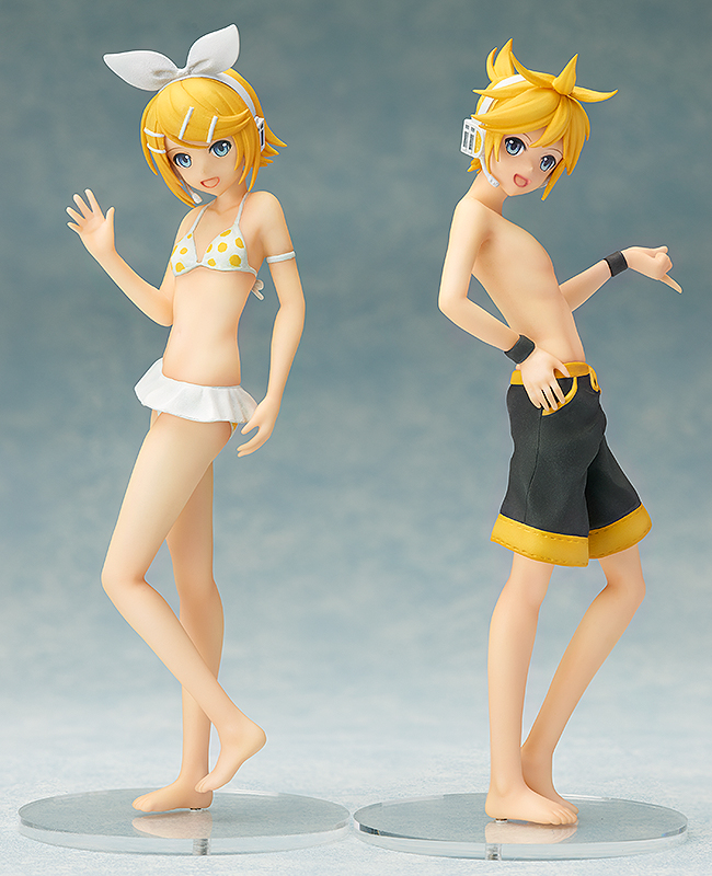 เปิดจอง S-style - Character Vocal Series 02. Kagamine Len Swimsuit Ver. 1/12 Pre-painted Assembly Figure