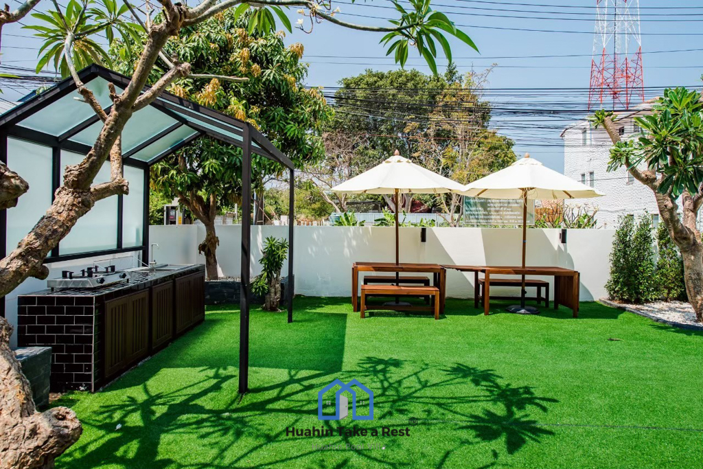 HR15041 บ้านพักหัวหิน บ้าน Miami Beach Villa