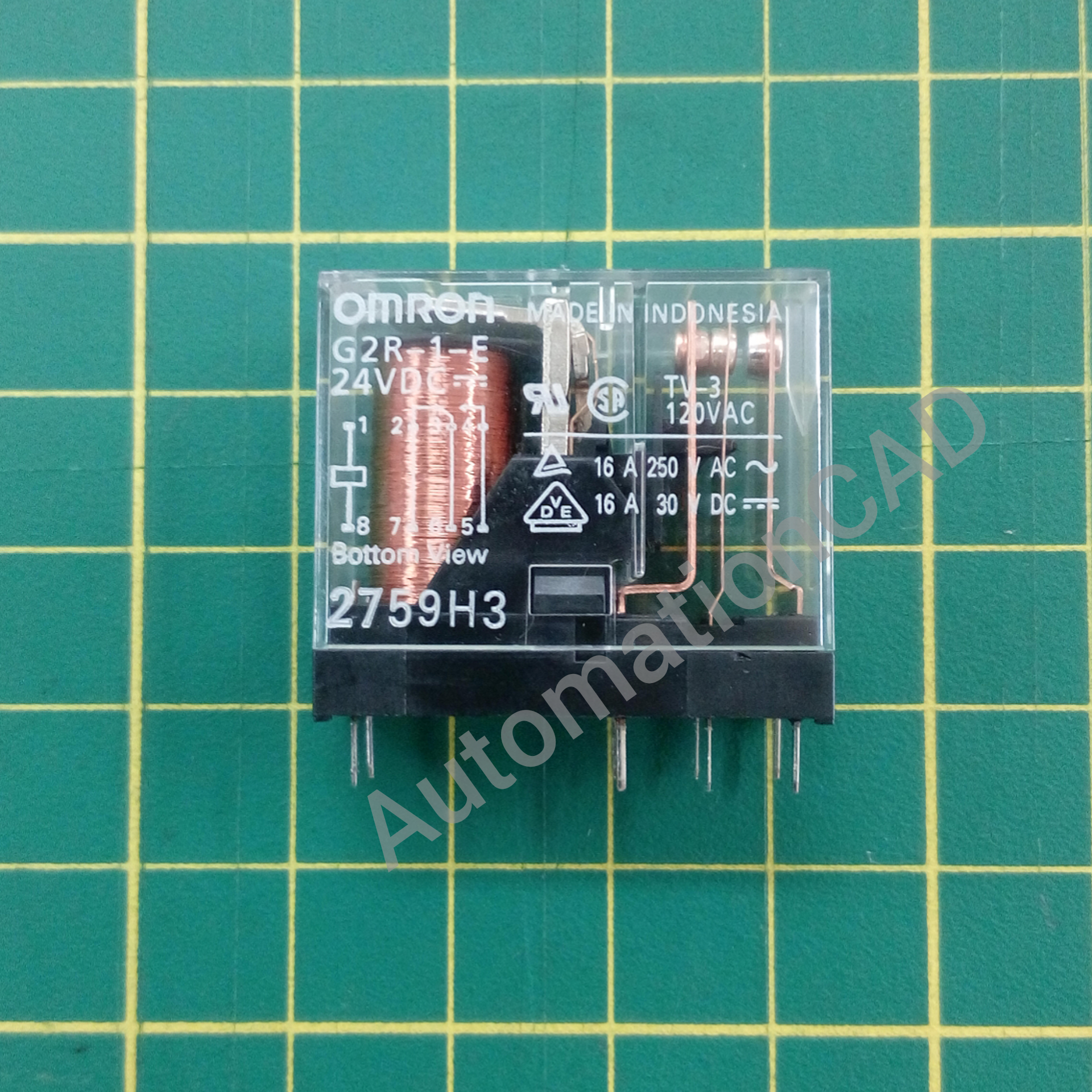 RELAY OMRON LED G2R-1-E-24VDC มี 1 CONTACT